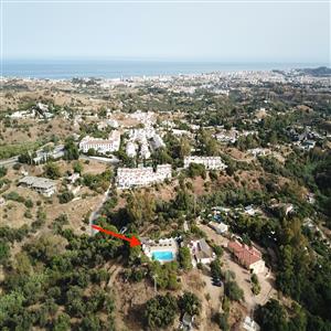 Vista aérea de la Ubicación Finca